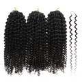 Jerry Curly 100% Human Crochet Hair  | 100 pieces
