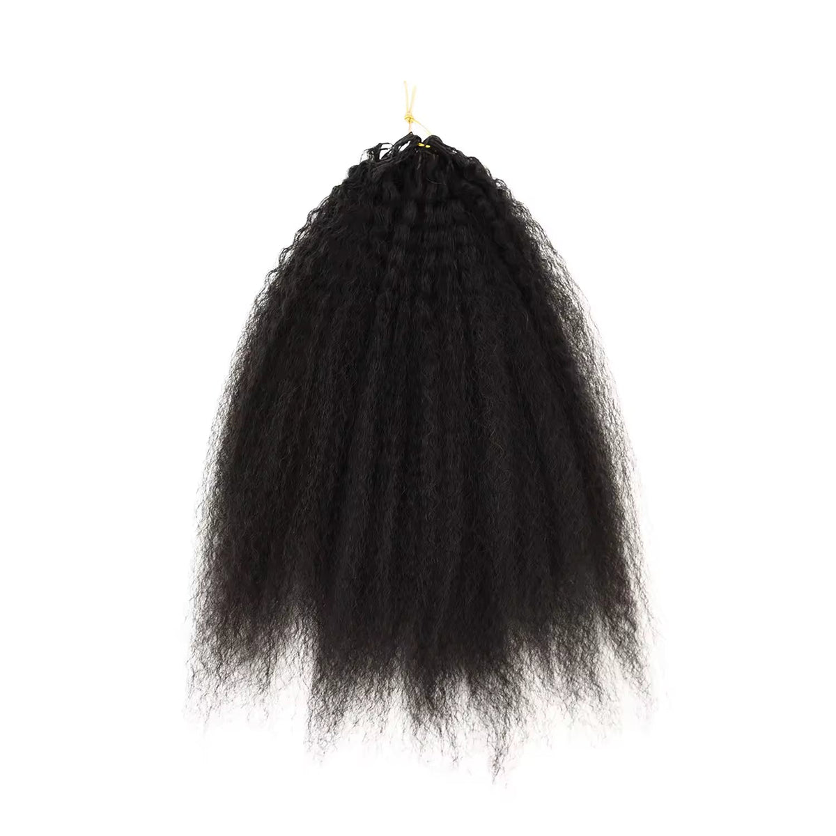 Kinky Straight/Yaki 100% Human Crochet Hair | 100 pieces