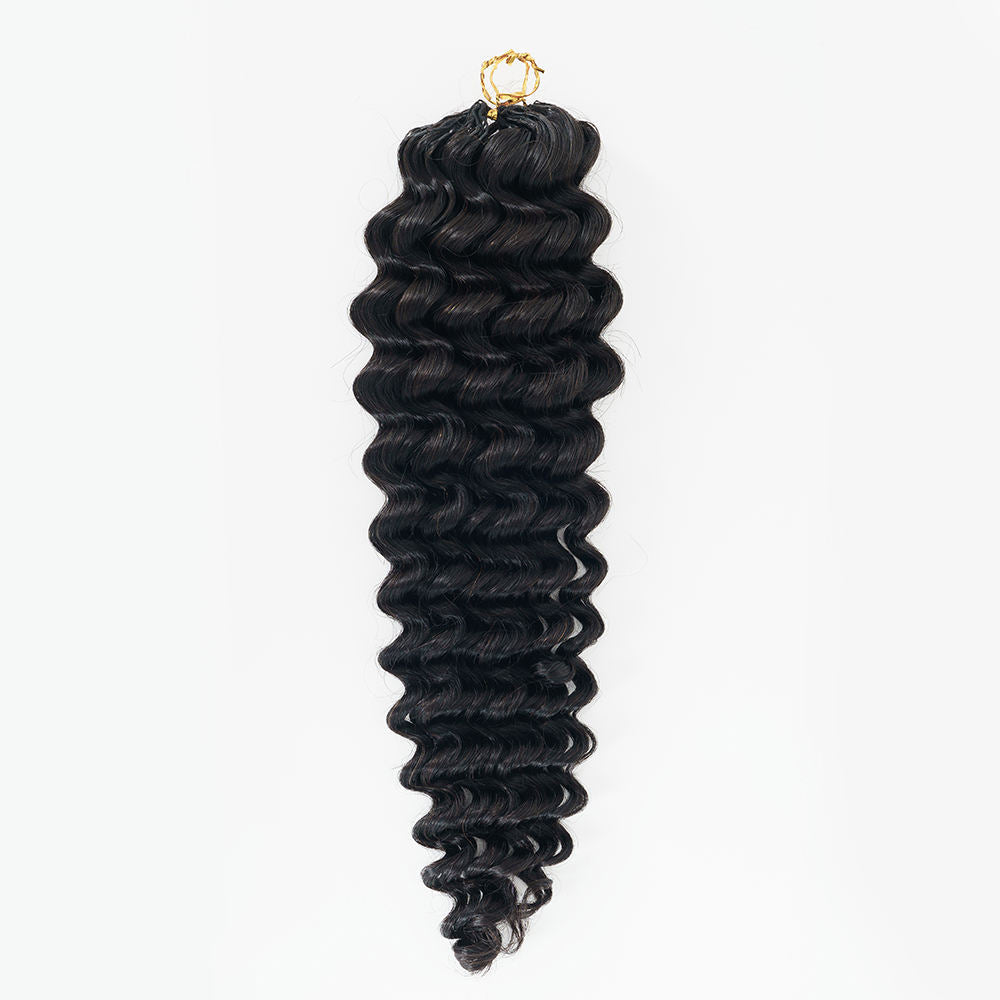 Deep Wave 100% Human Crochet Hair | 100 pieces