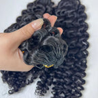 Kinky Curly 100% Human Crochet Hair  | 100 pieces