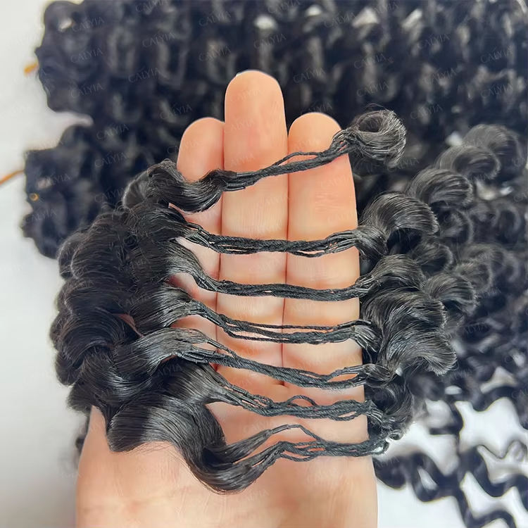 Kinky Curly 100% Human Crochet Hair  | 100 pieces