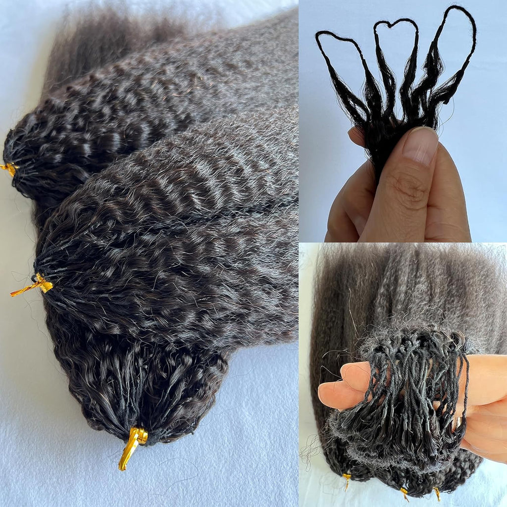 Kinky Straight/Yaki 100% Human Crochet Hair | 100 pieces
