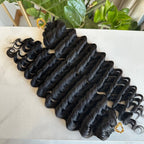 Deep Wave 100% Human Crochet Hair | 100 pieces