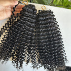 Jerry Curly 100% Human Crochet Hair  | 100 pieces
