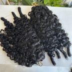Burmese Curly 100% Human Crochet Hair  | 100 pieces