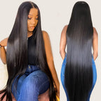 13x4 Lace Frontal Invisible Knots Glueless Straight Hair Wig